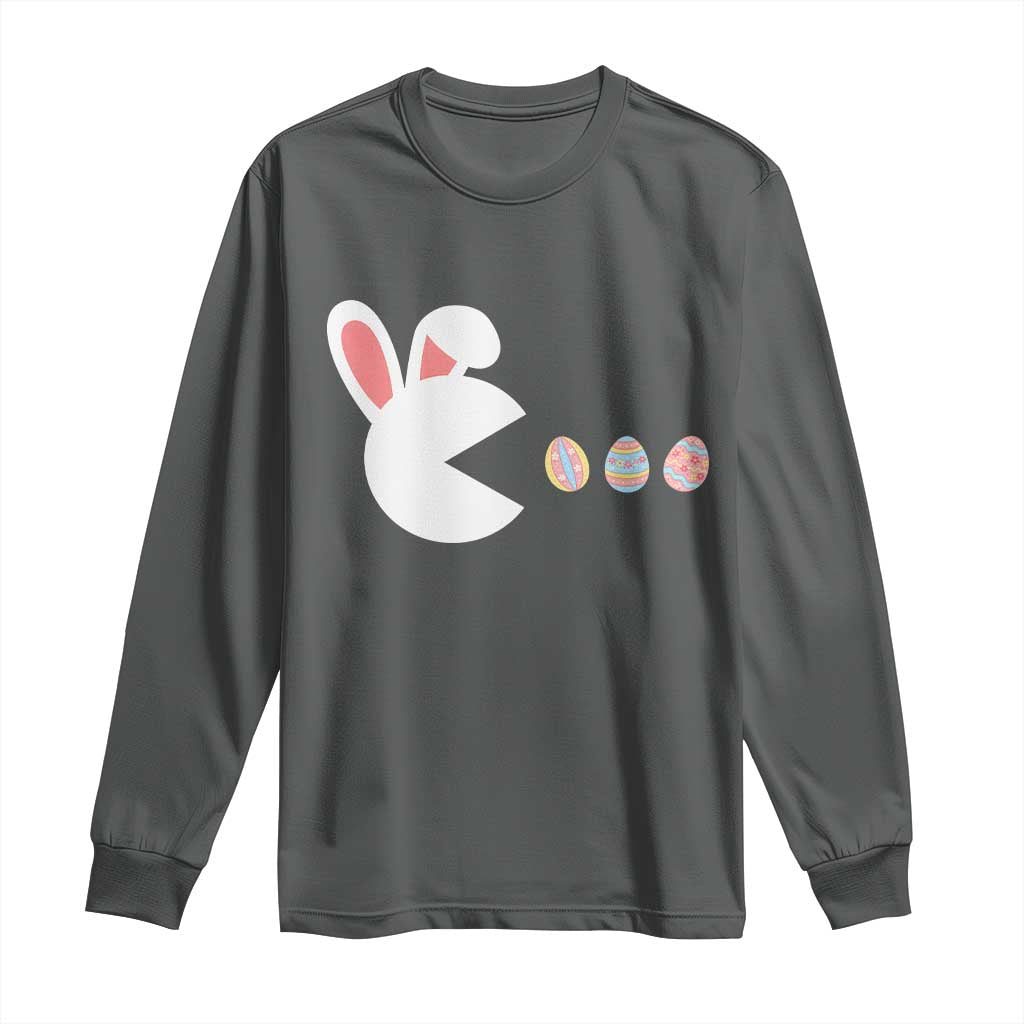 Funny Easter Long Sleeve Shirt Bunny Gamer Egg Hunter