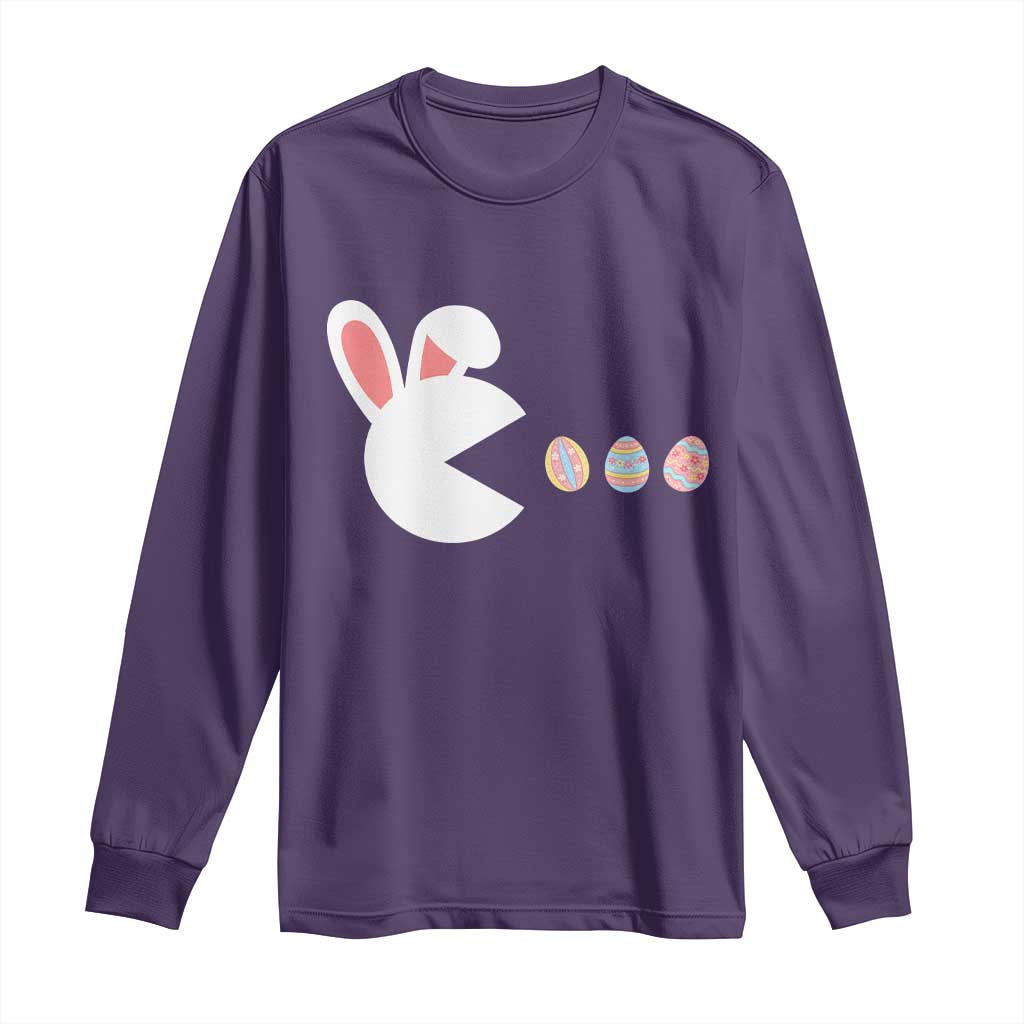 Funny Easter Long Sleeve Shirt Bunny Gamer Egg Hunter