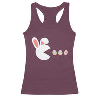 Funny Easter Racerback Tank Top Bunny Gamer Egg Hunter