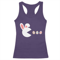 Funny Easter Racerback Tank Top Bunny Gamer Egg Hunter