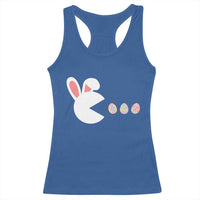 Funny Easter Racerback Tank Top Bunny Gamer Egg Hunter