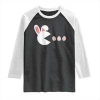 Funny Easter Raglan Shirt Bunny Gamer Egg Hunter