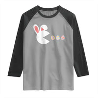 Funny Easter Raglan Shirt Bunny Gamer Egg Hunter