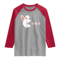 Funny Easter Raglan Shirt Bunny Gamer Egg Hunter