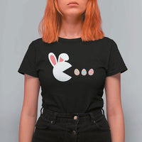 Funny Easter T Shirt For Women Bunny Gamer Egg Hunter