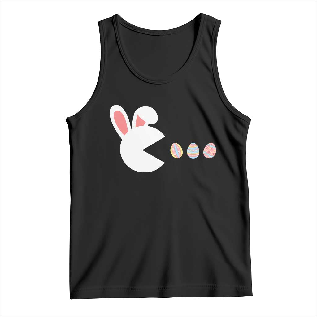Funny Easter Tank Top Bunny Gamer Egg Hunter
