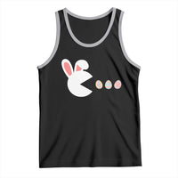 Funny Easter Tank Top Bunny Gamer Egg Hunter