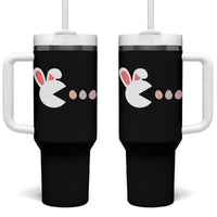Funny Easter Tumbler With Handle Bunny Gamer Egg Hunter