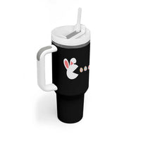 Funny Easter Tumbler With Handle Bunny Gamer Egg Hunter