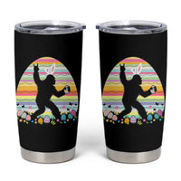 Funny Bigfot Easter Tumbler Cup Sasquatch Rock On Rabbit