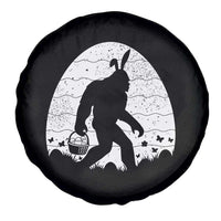 Funny Bigfot Easter Spare Tire Cover Sasquatch Rabbit Night Stroll Moon Egg