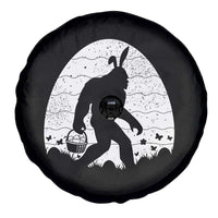 Funny Bigfot Easter Spare Tire Cover Sasquatch Rabbit Night Stroll Moon Egg