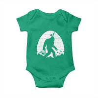 Funny Bigfot Easter Baby Onesie Sasquatch Rabbit Night Stroll Moon Egg
