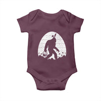 Funny Bigfot Easter Baby Onesie Sasquatch Rabbit Night Stroll Moon Egg