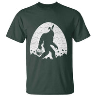 Funny Bigfot Easter T Shirt Sasquatch Rabbit Night Stroll Moon Egg
