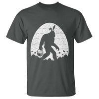 Funny Bigfot Easter T Shirt Sasquatch Rabbit Night Stroll Moon Egg
