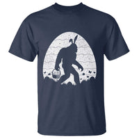 Funny Bigfot Easter T Shirt Sasquatch Rabbit Night Stroll Moon Egg