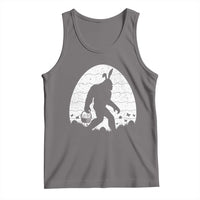 Funny Bigfot Easter Tank Top Sasquatch Rabbit Night Stroll Moon Egg