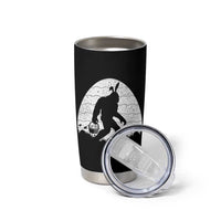 Funny Bigfot Easter Tumbler Cup Sasquatch Rabbit Night Stroll Moon Egg