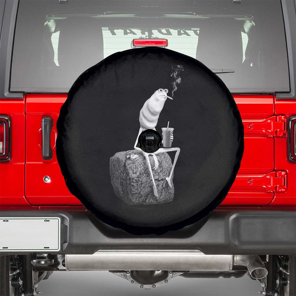 Marcus The Worm Diet Coke Spare Tire Cover Funny Drinking and Smoking Meme