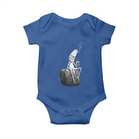 Marcus The Worm Diet Coke Baby Onesie Funny Drinking and Smoking Meme