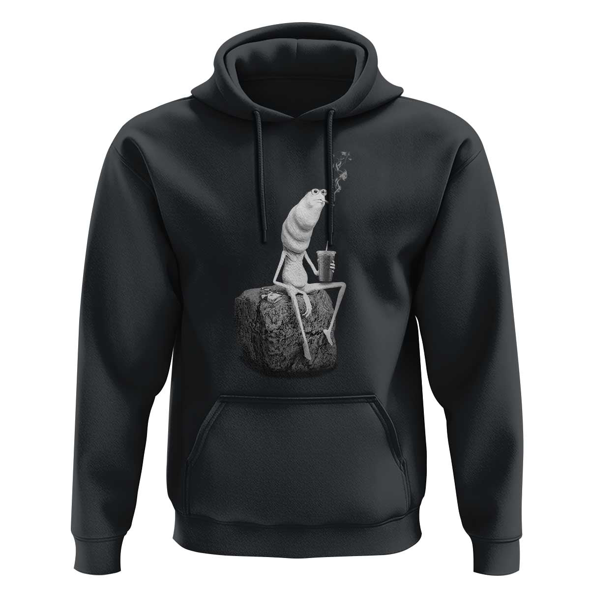 Marcus The Worm Diet Coke Hoodie Funny Drinking and Smoking Meme
