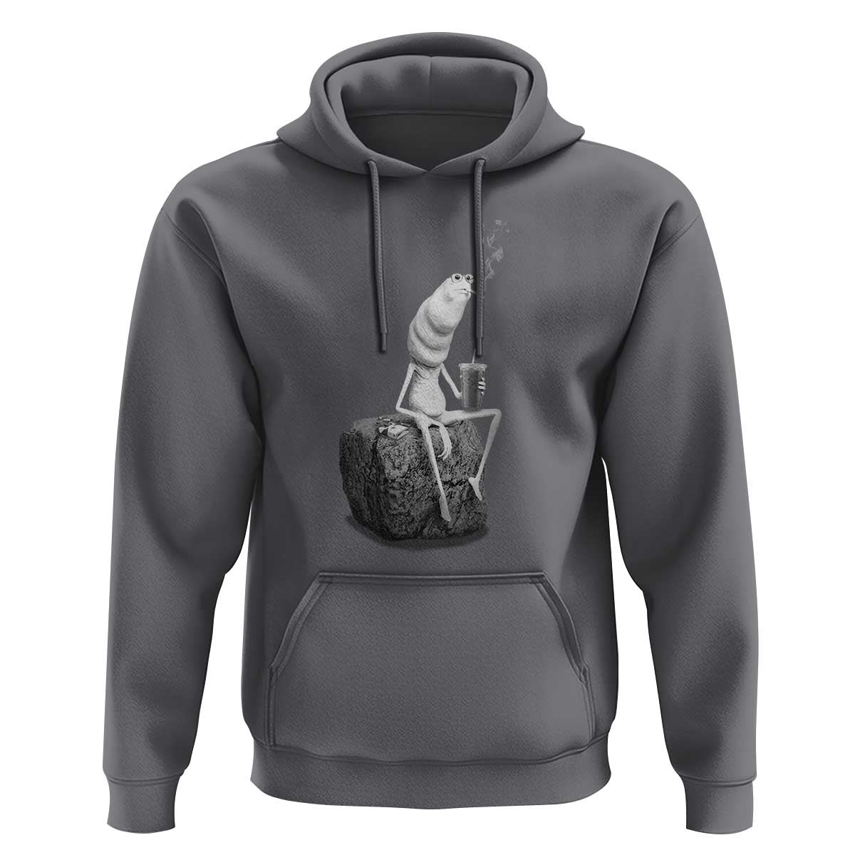 Marcus The Worm Diet Coke Hoodie Funny Drinking and Smoking Meme