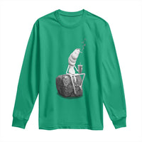 Marcus The Worm Diet Coke Long Sleeve Shirt Funny Drinking and Smoking Meme