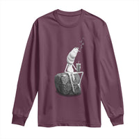 Marcus The Worm Diet Coke Long Sleeve Shirt Funny Drinking and Smoking Meme