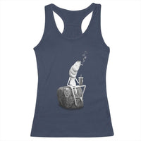 Marcus The Worm Diet Coke Racerback Tank Top Funny Drinking and Smoking Meme