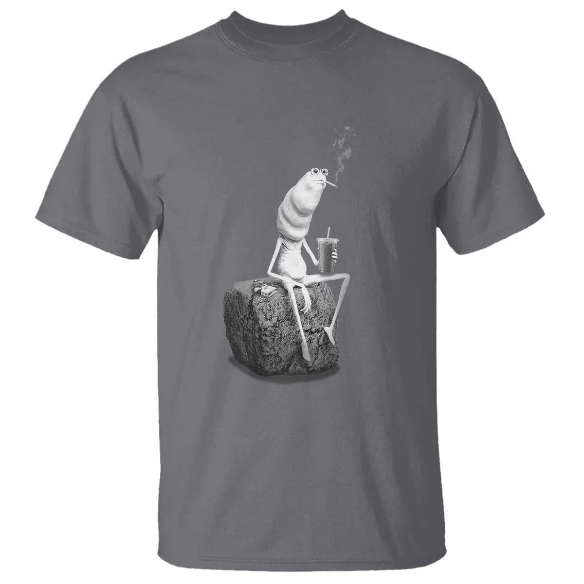 Marcus The Worm Diet Coke T Shirt Funny Drinking and Smoking Meme
