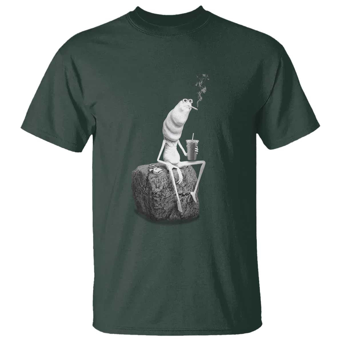 Marcus The Worm Diet Coke T Shirt Funny Drinking and Smoking Meme