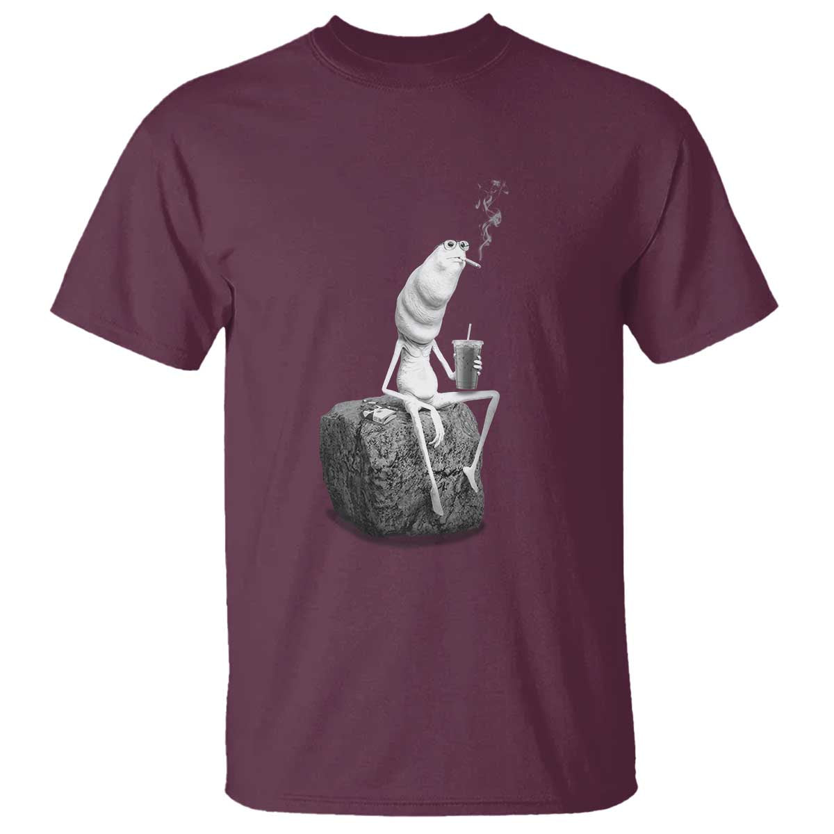 Marcus The Worm Diet Coke T Shirt Funny Drinking and Smoking Meme
