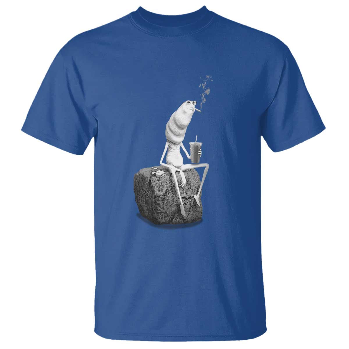 Marcus The Worm Diet Coke T Shirt Funny Drinking and Smoking Meme