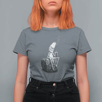 Marcus The Worm Diet Coke T Shirt For Women Funny Drinking and Smoking Meme
