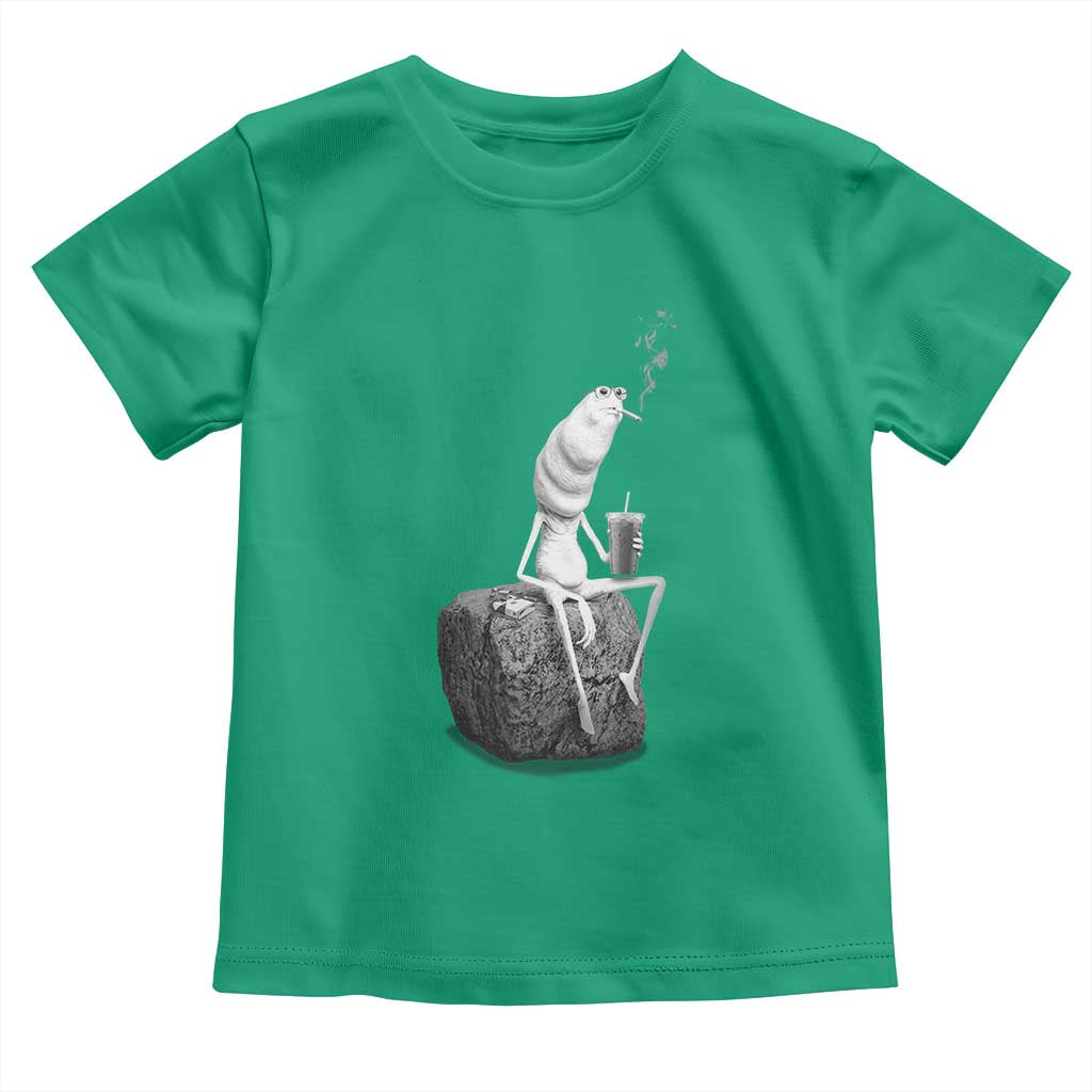 Marcus The Worm Diet Coke Toddler T Shirt Funny Drinking and Smoking Meme