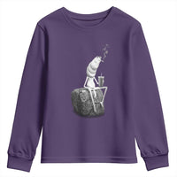 Marcus The Worm Diet Coke Youth Sweatshirt Funny Drinking and Smoking Meme
