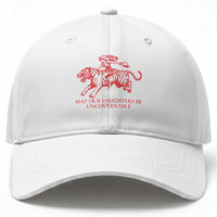 May Our Daughters Be Ungovernable Baseball Cap Vintage Cowgirl Hell Cat Women Empowerment