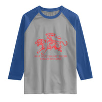 May Our Daughters Be Ungovernable Raglan Shirt Vintage Cowgirl Hell Cat Women Empowerment