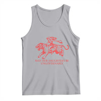May Our Daughters Be Ungovernable Tank Top Vintage Cowgirl Hell Cat Women Empowerment