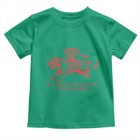 May Our Daughters Be Ungovernable Toddler T Shirt Vintage Cowgirl Hell Cat Women Empowerment