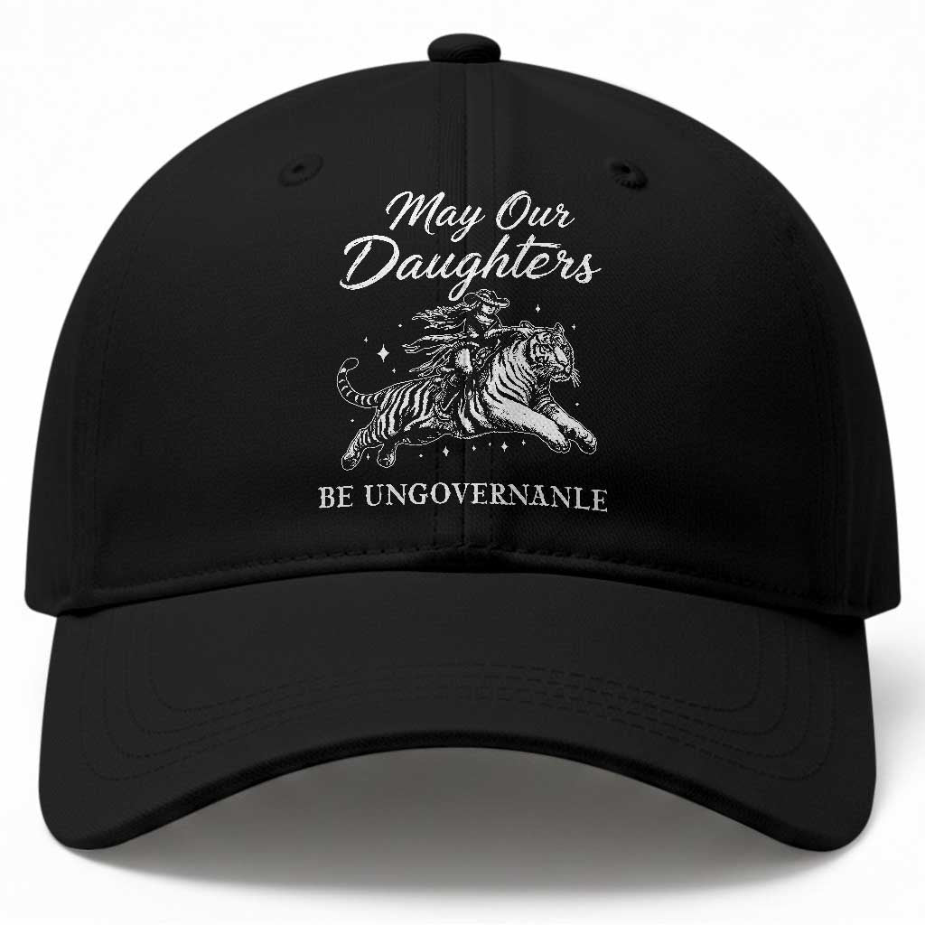 May Our Daughters Be Ungovernable Baseball Cap Cowgirl Western Cowgirl Hell Cat Women's Rights