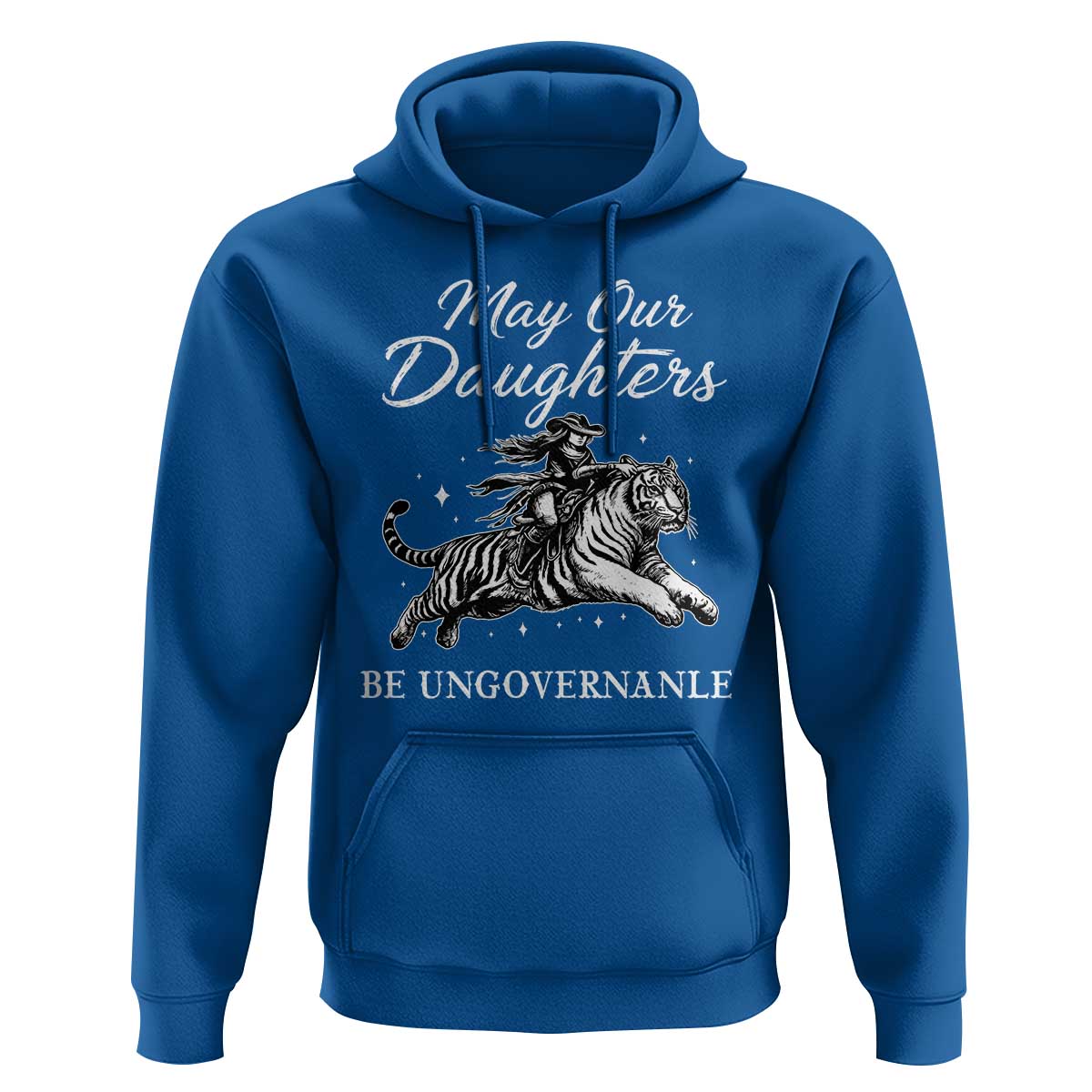 May Our Daughters Be Ungovernable Hoodie Cowgirl Western Cowgirl Hell Cat Women's Rights