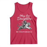May Our Daughters Be Ungovernable Tank Top Cowgirl Western Cowgirl Hell Cat Women's Rights