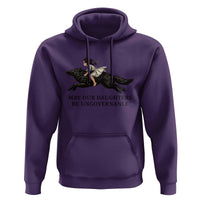 May Our Daughters Be Ungovernable Hoodie Girl Riding Wolf Activist Feminist Protest