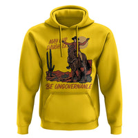 May Our Daughters Be Ungovernable Hoodie Retro Cowgirl Western Feminist Protest