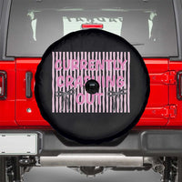 Currently Crashing Out Spare Tire Cover Coquette Pink Bow Sarcastic Funny Quote