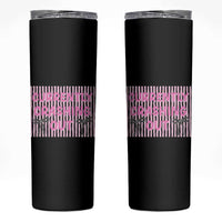 Currently Crashing Out Skinny Tumbler Coquette Pink Bow Sarcastic Funny Quote