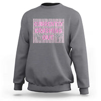 Currently Crashing Out Sweatshirt Coquette Pink Bow Sarcastic Funny Quote
