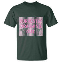 Currently Crashing Out T Shirt Coquette Pink Bow Sarcastic Funny Quote